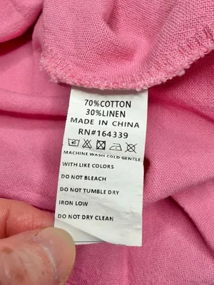 Petal & Pup Rosetta Strapless Midi Dress Pink 2 Twist Knot Linen Blend Cutout thumbnail 5