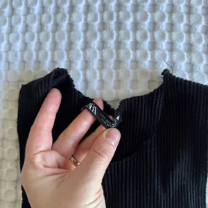 Zara Ribbed Cropped Halter Top thumbnail 2