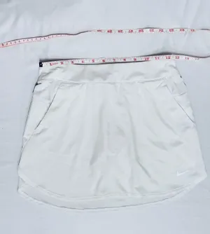 Nike Dri Fit Courtside White Tennis Skirt/Skort - M thumbnail 12