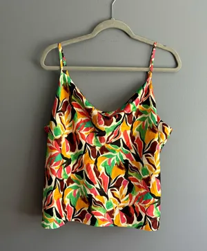 Nine West XL print tank top thumbnail 1