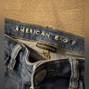 American Eagle next level stretch denim jegging jeans size 0 short thumbnail 2