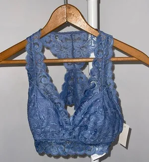 Aeropostale Blue Lace Bralette thumbnail 1