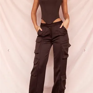 Host‎ of cb Daria cargo chocolate trousers pants NWOT size XS thumbnail 5