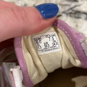 Old Skool‎ Vans -pink/purple- women’s size 7.5 thumbnail 7
