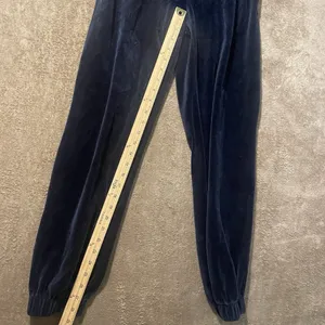 Brandy Melville J. Galt Sweatpants Womens Small Joggers Navy Blue Pants Pockets thumbnail 6
