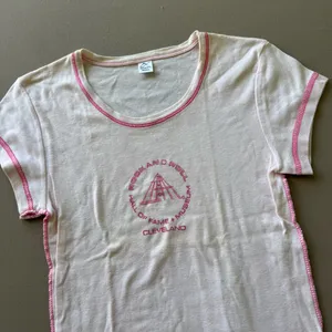 Y2K Era “Rock & Roll Hall Of Fame” Baby Tee thumbnail 3