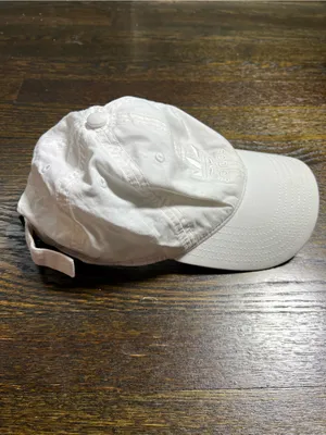 Adidas Solid White Classic Logo Casual Hat OSFW thumbnail 6