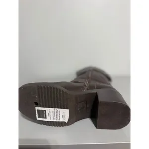 Rare Dolce Vita Lenon Leather Moto Boots Buttered Oak Size 6 Unreleased Sample thumbnail 15