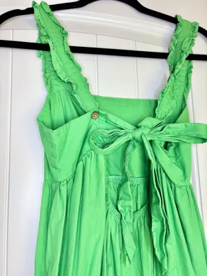 Newbury Kustom Green Maxi Dress thumbnail 4
