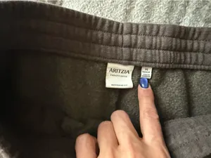 Cozy Sweatfleece Boyfriend Wide Sweatpants Aritzia thumbnail 6