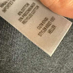 Agolde Heller Sleeveless Black Denim Button Front Structured Vest Spider XS thumbnail 11