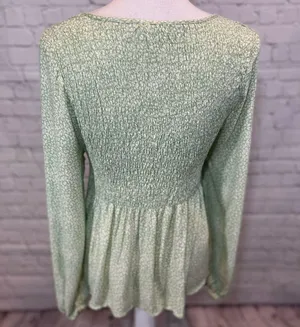 URBAN ROMANTICS Cheetah Print Fit & Flare Blouse thumbnail 3