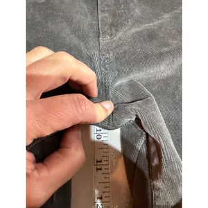 Paige‎ Bell Canyon Pants Womens 25 Gray Corduroy High Rise Flare Tall Boho Retro thumbnail 10
