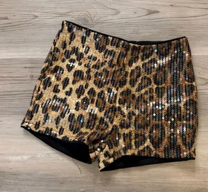 Amazon Leopard Print Shorts thumbnail 1