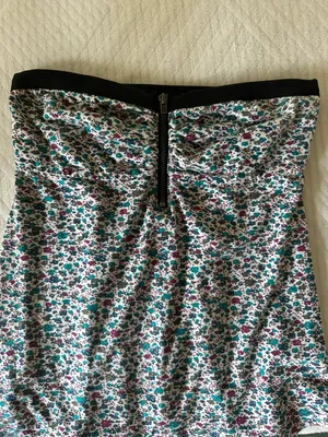 Roxy Y2K strapless Floral Tube Top thumbnail 7