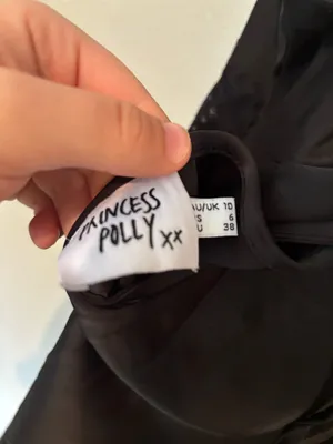 Princess Polly Dress Mini Black thumbnail 3