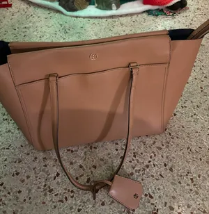 Tory Burch Robinson Parker Large tote tan tote thumbnail 1