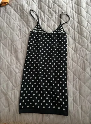 ZARA Polka Dot Mini Dress thumbnail 3