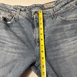 AG Adriano Goldschmied Angeline Mid Rise Flare Jeans Size 30 Raw Hem Japan thumbnail 11