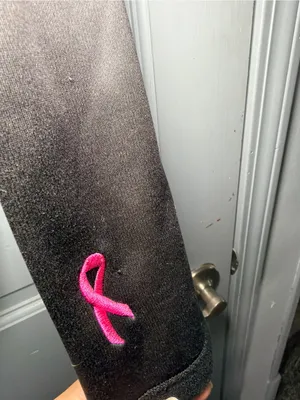 The North Face Black Utility Full-Zip Jacket with Pink Logo thumbnail 4