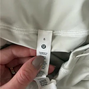 Lululemon Cream Athletic Shorts thumbnail 8