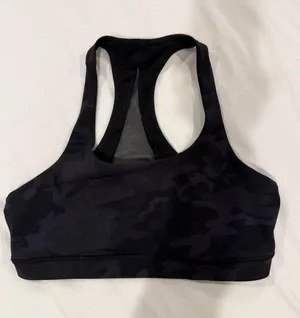 Lululemon EUC Dark Camo Sports Bra 12 thumbnail 2