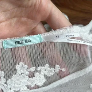 Kimchi-blue Women's White and Cream Blouse thumbnail 2