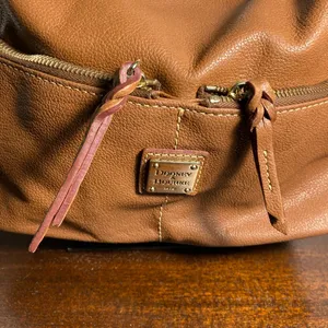 Vintage Dooney & Bourke Brown Leather Shoulder Bag J1530967 thumbnail 4