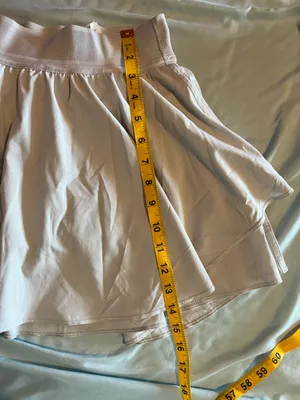 Lululemon Tennis Skirt Grey White thumbnail 6