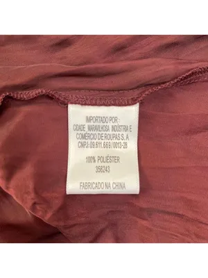 NWOT Farm Rio Ruffled Sleeveless V-Neck Maxi Dress Burgundy Size S thumbnail 14