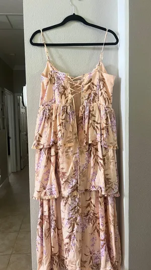 House of Harlow midi floral dress thumbnail 2