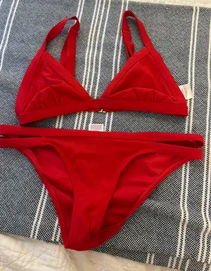 Xhilaration Red Bikini thumbnail 3