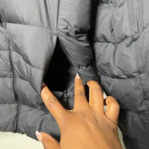 Uniqlo Women Ultra Light Down‎ Filled Jacket Medium Black Puffer Water Repellent thumbnail 8