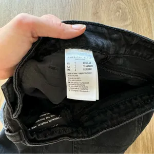 American Eagle Black Mom Straight Jean thumbnail 5