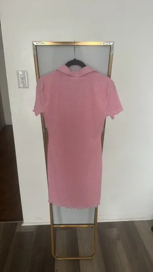 Lovers and Friends Sally Mini Dress in Heathered Pink REVOLVE thumbnail 4