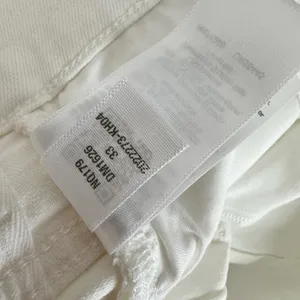 Madewell 90s Straight Crop Jean Tile White High Rise Raw Hem Classic US 33 NWT thumbnail 9