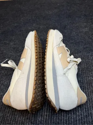 New Balance 237 Cream and Beige Retro Trainer size 8.5 thumbnail 3
