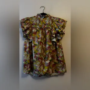 Entro Floral Top thumbnail 2