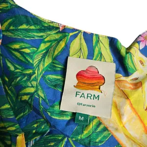 Farm‎ Rio Star Fruits Midi Dress Size: M thumbnail 6