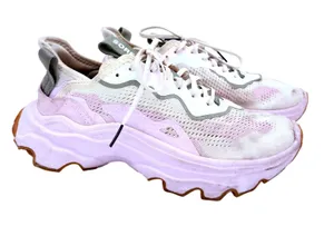 Sorel Women's Kinetic Breakthru Day White & Pink Sneakers Size 8 thumbnail 1