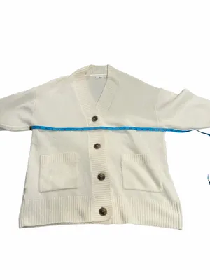 MNG oversized cream cardigan Size XS thumbnail 2