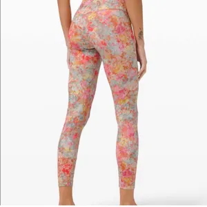 Lululemon Align Pant 28” Inflorescence Multi leggings size 6 thumbnail 2