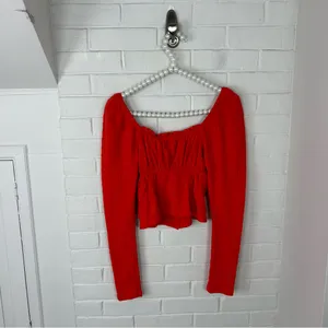 Free People Ladybug Knit Long Sleeve Top Size S thumbnail 12