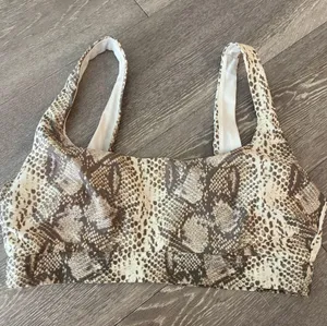 Aerie Snakeskin Swim Top thumbnail 1