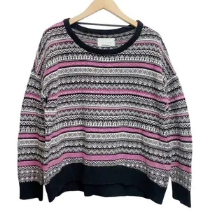 Coincedence and Chance Anthropologie Women's Large Geometric‎ Print Sweater thumbnail 1