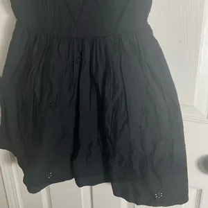 Zara Woman’s Black Spaghetti Strap mini Dress size medium thumbnail 4