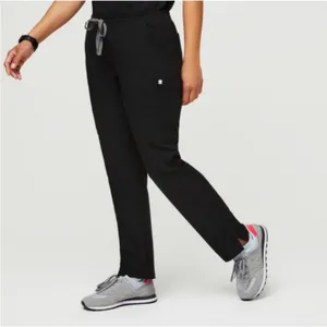 Figs Black Yola Cargo Pocket Scrub Pants Small thumbnail 3