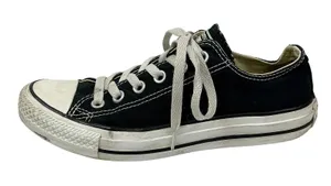 Converse Chuck Taylor All Star Ox Unisex Black Low Top Lace Up Sneakers W7 M5 thumbnail 1