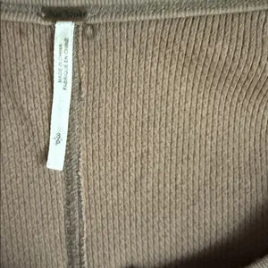 Free people alpine ski lodge cuff thermal in mushroom combo thumbnail 5