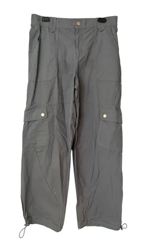 Project/Rebel Grey Cargo Utility Pants Large Bungee Hem‎ Multi Pocket Gorpcore Gray thumbnail 1